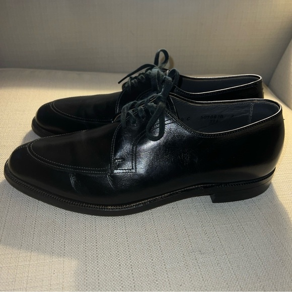 Breather Wright Arch Preserver Split Toe Derby Men’s 10C Black Leather 509083B - Picture 5 of 11